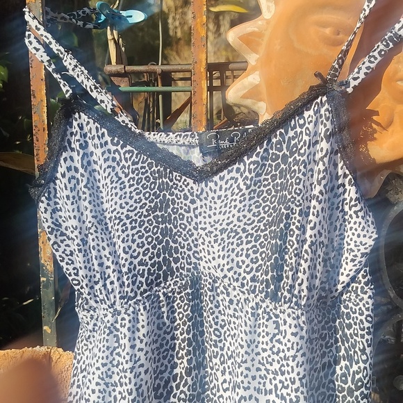 Rene Rofe Shamise And Robe Set Medium, Leopard Print - Picture 2 of 10